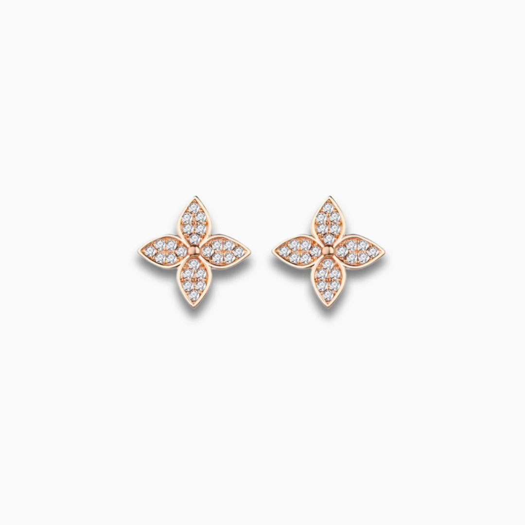 Vioraia Lyra Bloom Frost Earrings