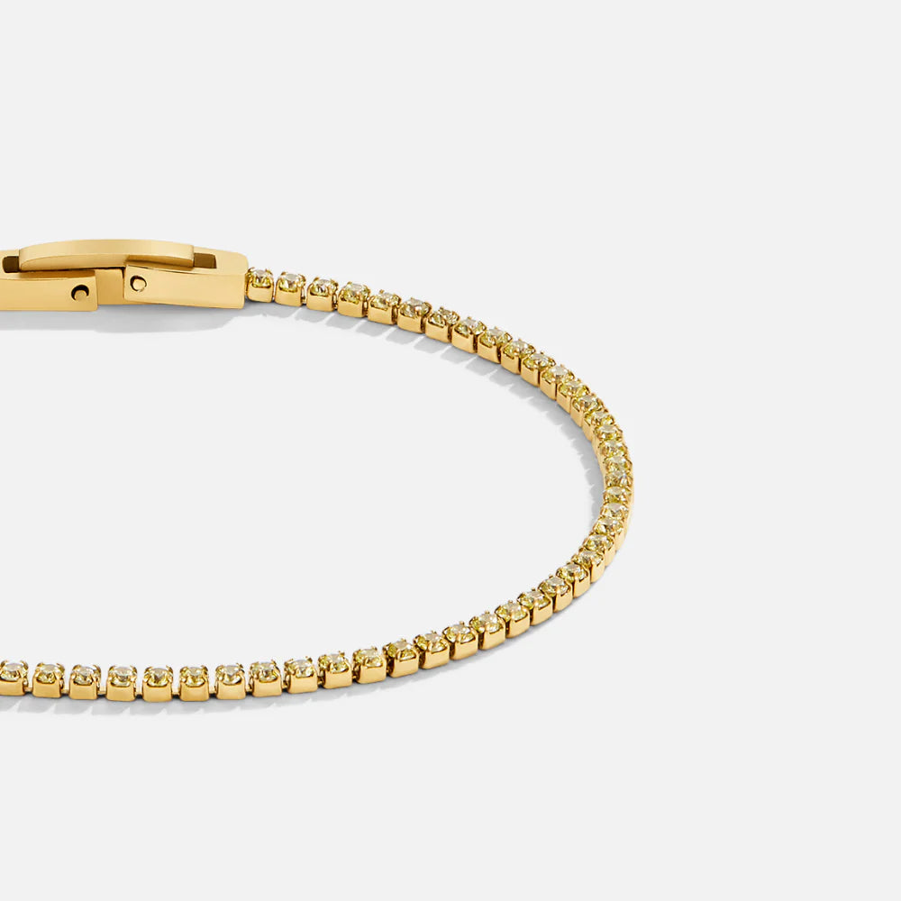 Vioraia Keana Peridot Crystal Bracelet