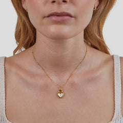 Vioraia Falling For You' Reversible Heart Necklace