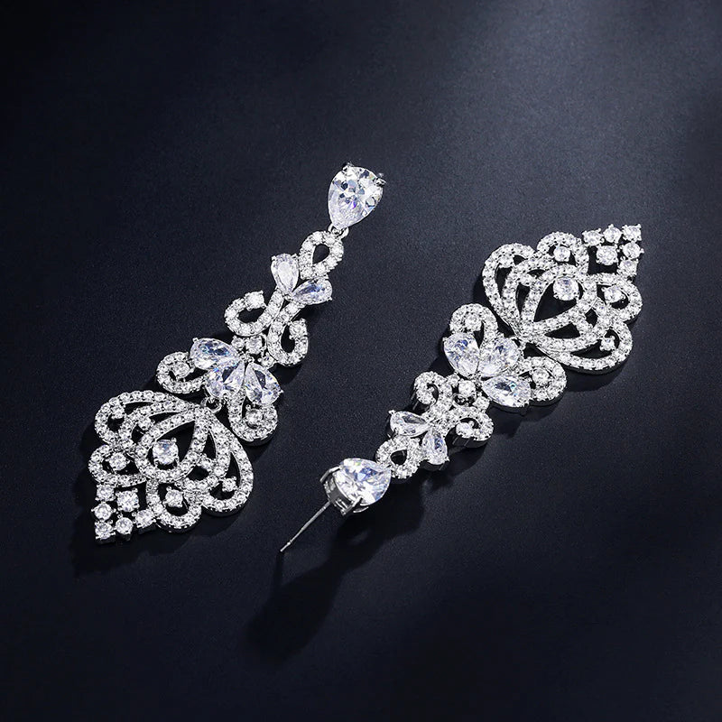 Vioraia Lush Chandelier Earrings