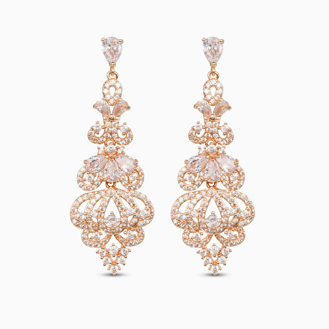 Vioraia Lush Chandelier Earrings