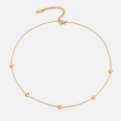 Vioraia Flower Power 18K Gold Chain Necklace