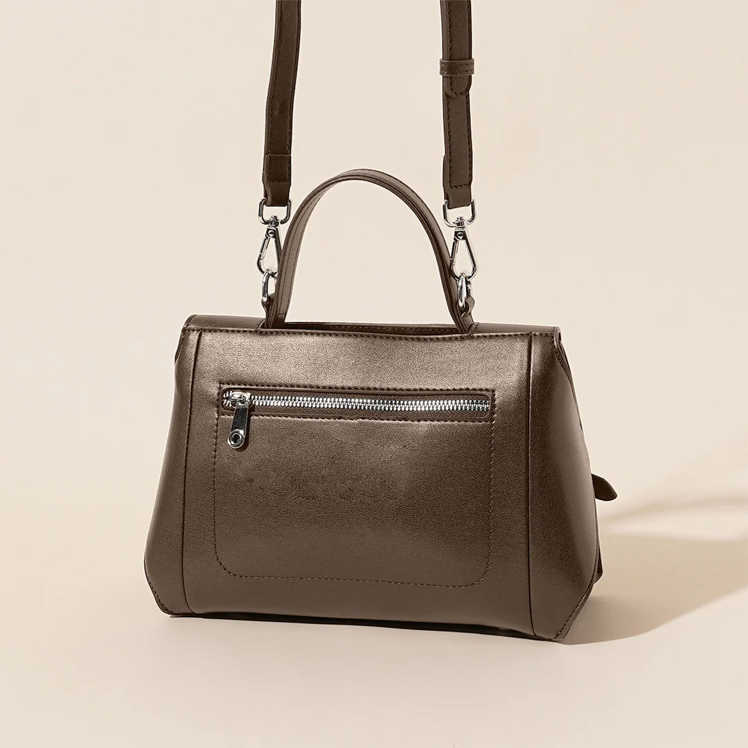 Vioraia Elira Buckle Tote Bag