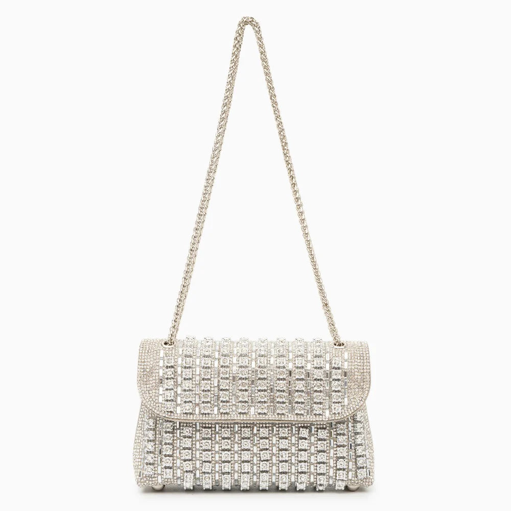 Vioraia Chantal Diamond Clutch Bag
