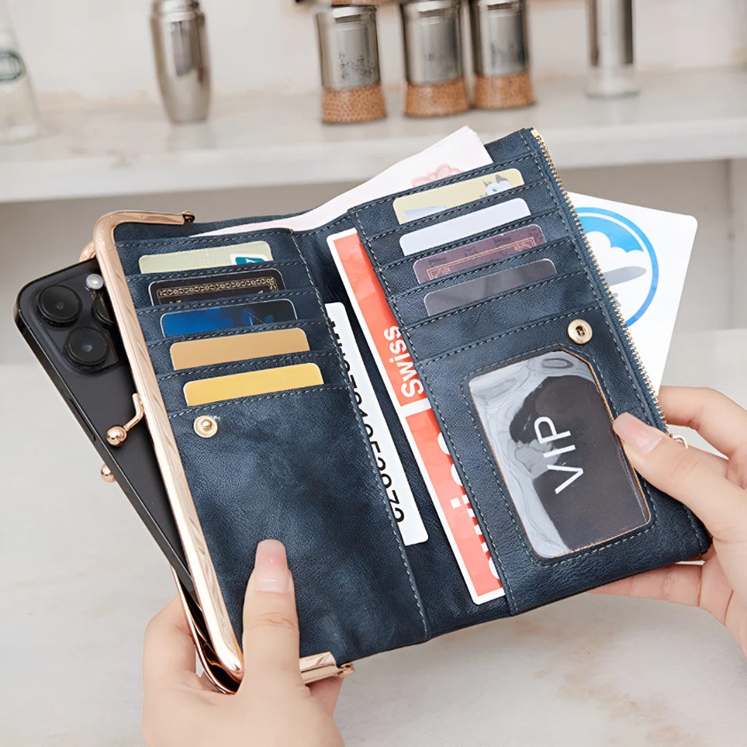 Vioraia Margaux Long Wallet