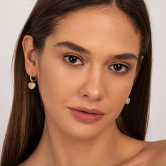 Vioraia The Hills Heart Pendant Earrings