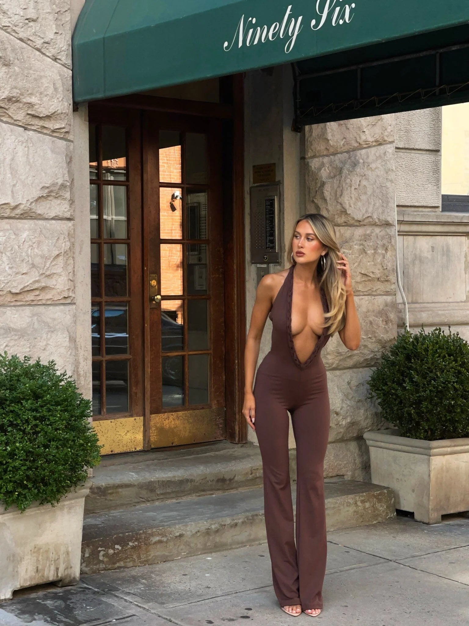 Lucy's BLUEBELL JUMPSUIT CHOCOLATE
