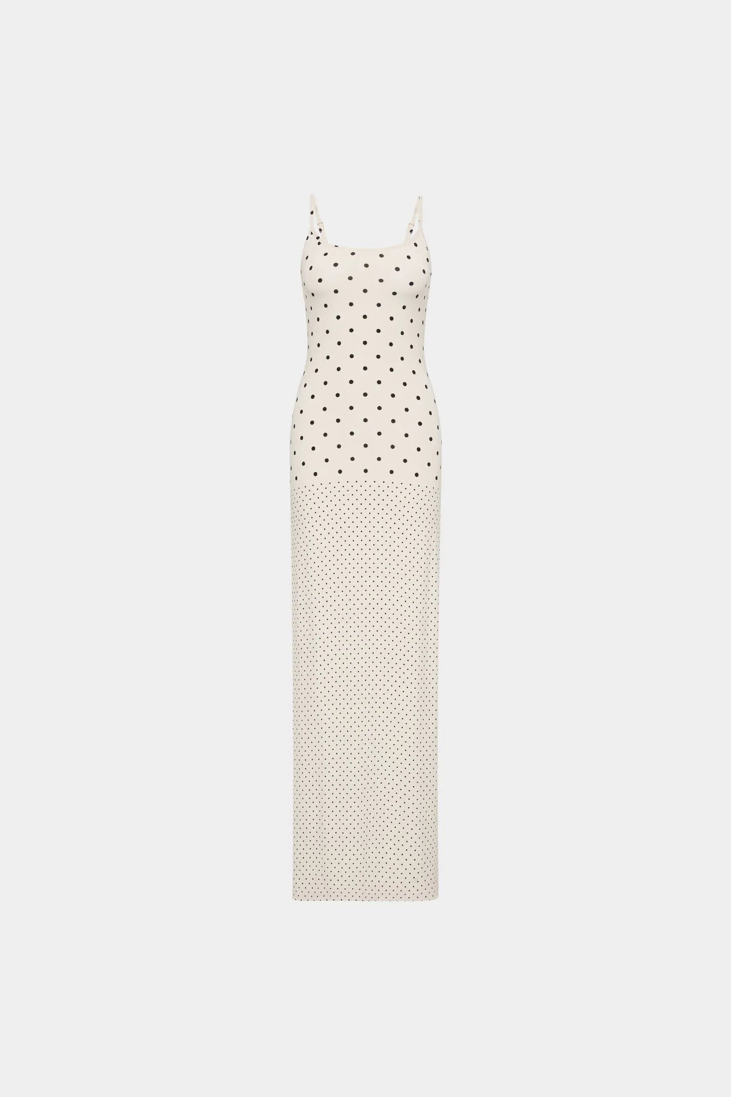 Slip Dress | White Polka