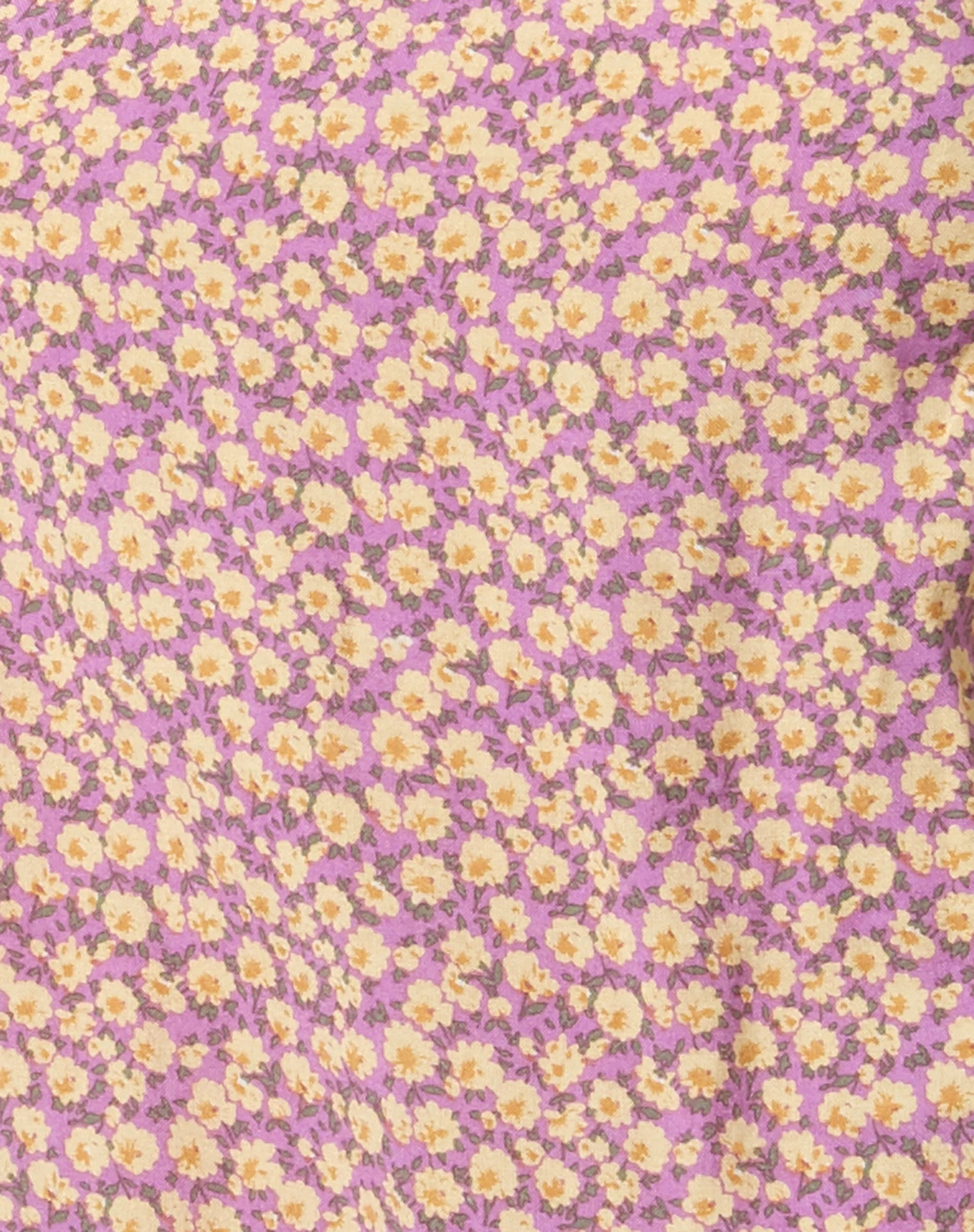 Valkyrie Mini Dress in Flower Fun Lilac Lemon