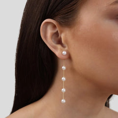 Vioraia Pearl Drop Earrings