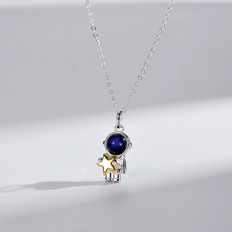 Vioraia Astronaut Star Necklace
