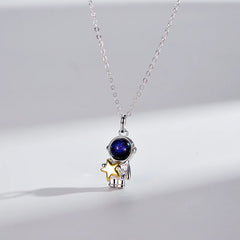 Vioraia Astronaut Star Necklace