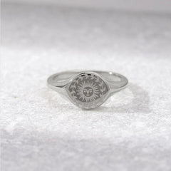 Vioraia Summer Solstice Silver Ring