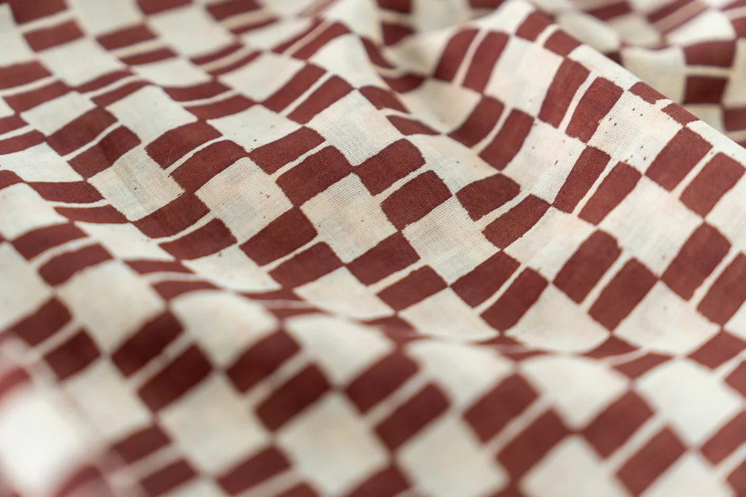 Brown Matchstick Artist Smock
