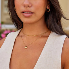 Vioraia Marina Love Gold Necklace