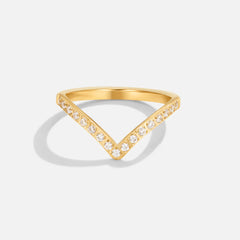 Vioraia Eternity Crown Crystal Ring
