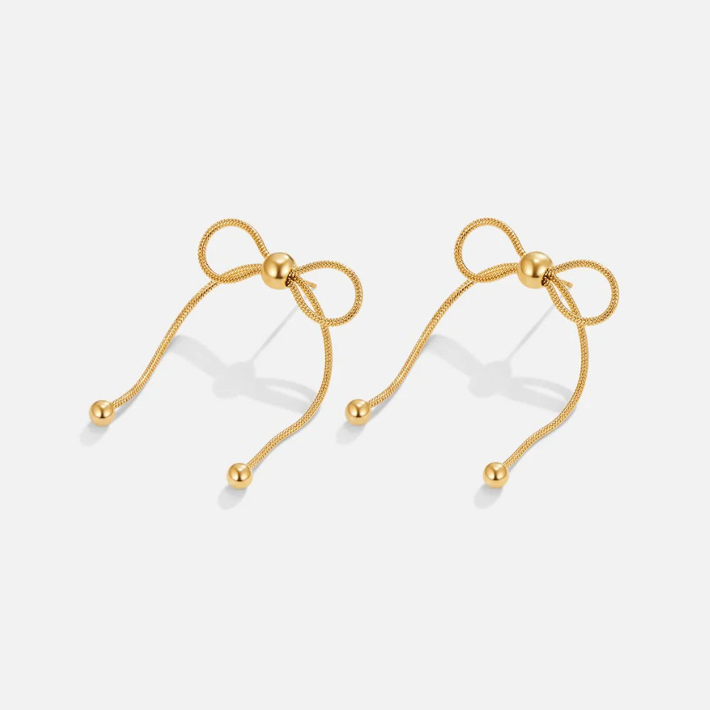 Vioraia Katie Bow Earrings