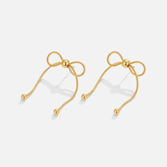 Vioraia Katie Bow Earrings