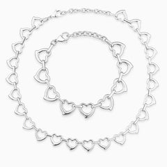 Vioraia Lux Hearts All Around Jewelry Set