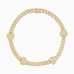 Vioraia Grandeur Cuban Hearts Choker