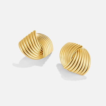 Vioraia Vanna Luxury Gold Earrings