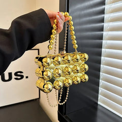 Vioraia Jada Acrylic Clutch Bag