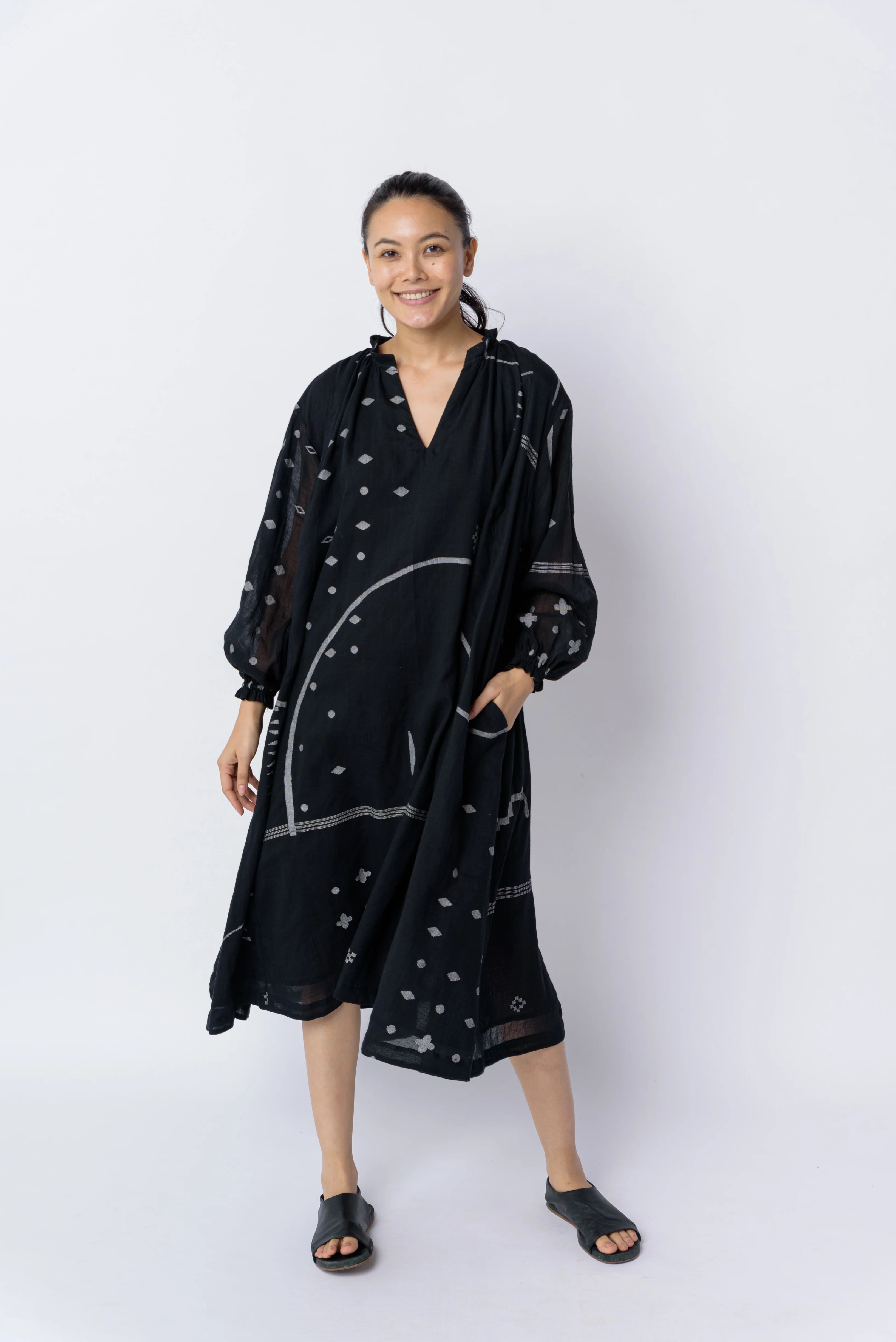 Whimsy flared dress