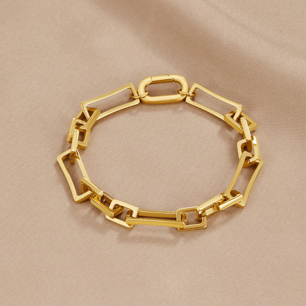 Vioraia Ember Gold Chain Bracelet
