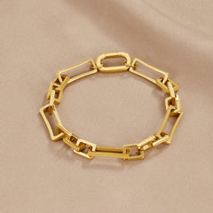 Vioraia Ember Gold Chain Bracelet