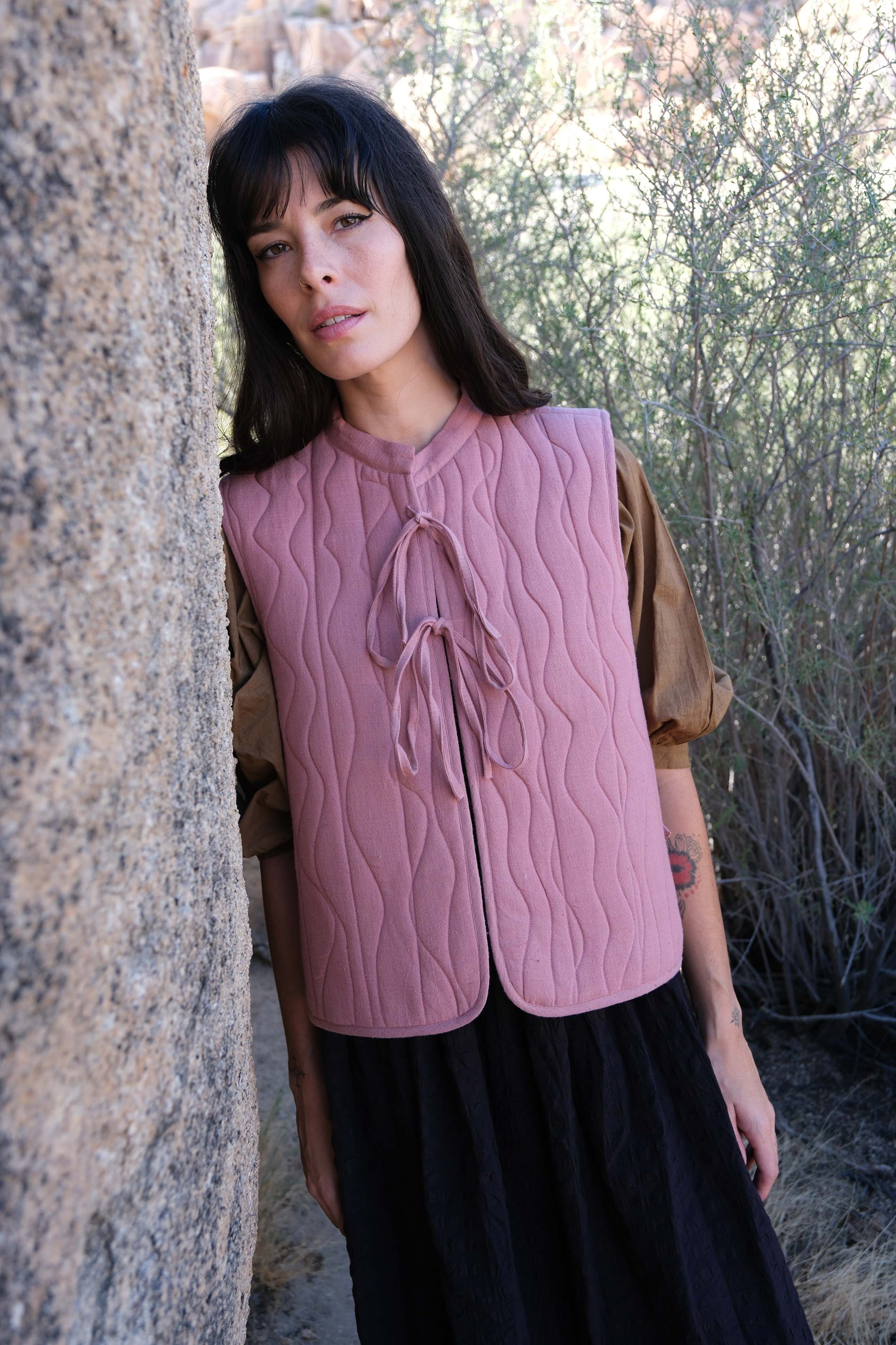 Blush puffer Jacket