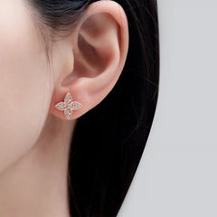 Vioraia Lyra Bloom Frost Earrings