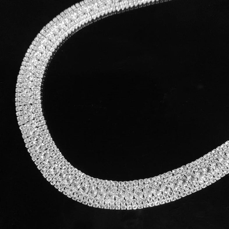 Vioraia Luxury Rhinestones Jewelry Set