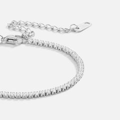 Vioraia Cordelia Silver Tennis Bracelet