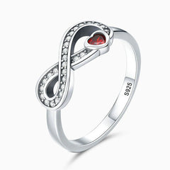 Vioraia Infinite Heart Ring