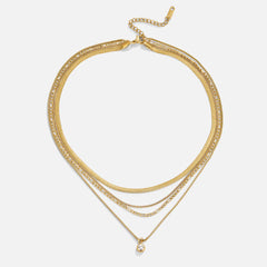 Vioraia Lena Multi-Layered Gold Necklace