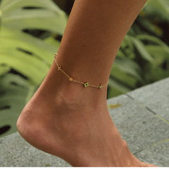 Vioraia Charlie Gold Anklet