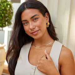 Vioraia Lexi Layered Hoop Earrings