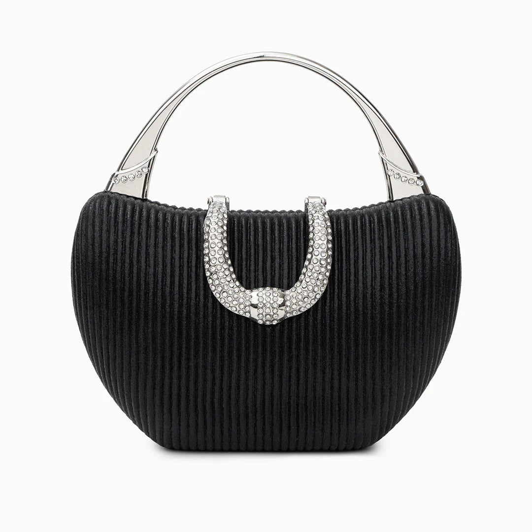 Vioraia Fancy Metallic Evening Handbag