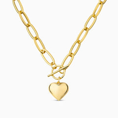 Vioraia Saint Heart Pendant Necklace