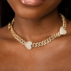 Vioraia Grandeur Cuban Hearts Choker