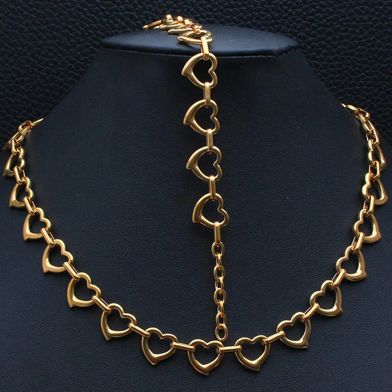 Vioraia Lux Hearts All Around Jewelry Set