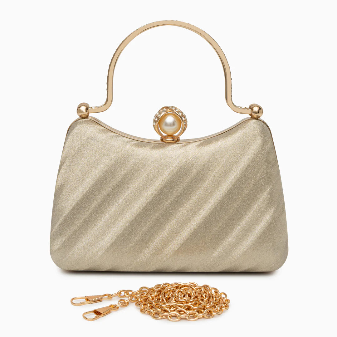 Vioraia Auri  Pearl Handbag