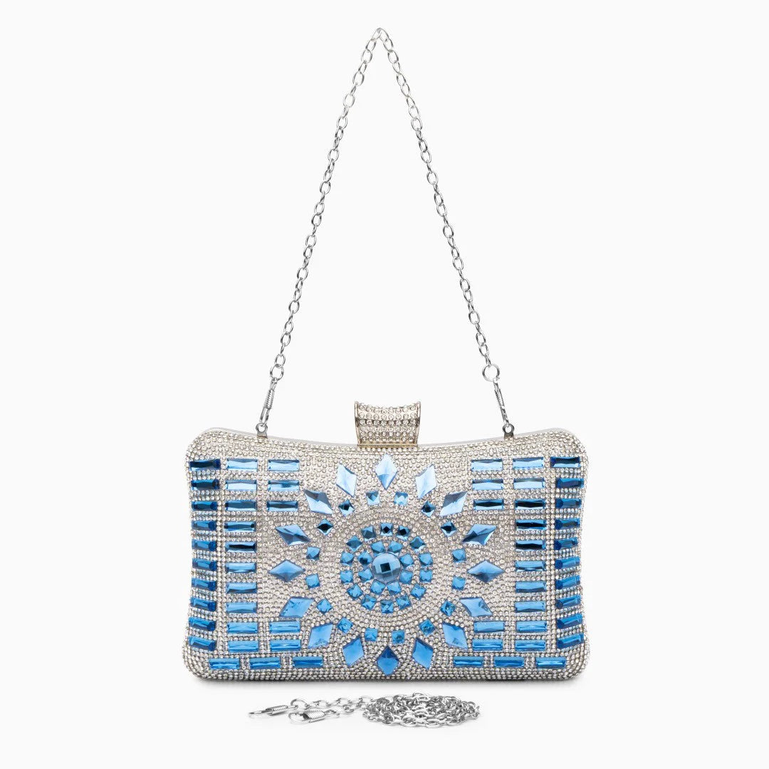 Vioraia Sparkling Clutch Bag
