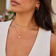 Vioraia Marina Love Gold Necklace