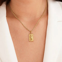 Vioraia ‘The Star’ Tarot Pendant Necklace