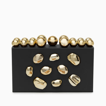 Vioraia Verdant Orbit Clutch Bag