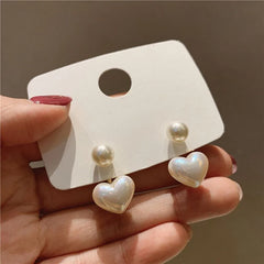 Vioraia Love Pearl Earrings