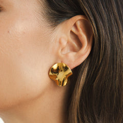 Vioraia Tyra Gold Earrings