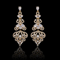 Vioraia Lush Chandelier Earrings