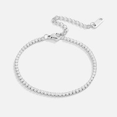 Vioraia Cordelia Silver Tennis Bracelet